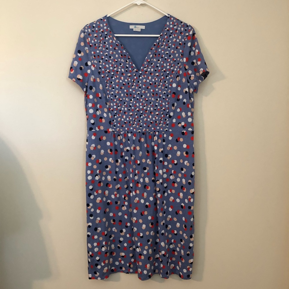 Boden abstract floral dress